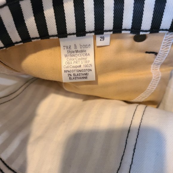Rag and Bone striped jeans - Picture 8 of 10